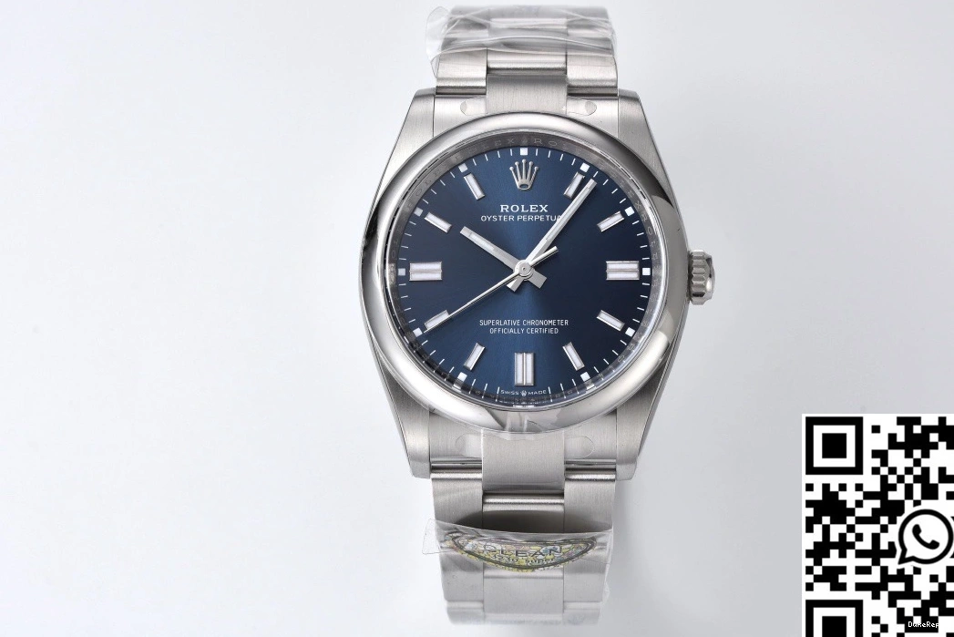 Clean Oyster Dial Blue Rolex Factory Perpetual 41MM Deep M124300-0003 1228